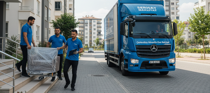 Çerkezköy güvenilir evden eve nakliyat hizmeti veren Serhat Nakliyat